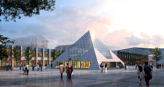 渭南金字塔网架